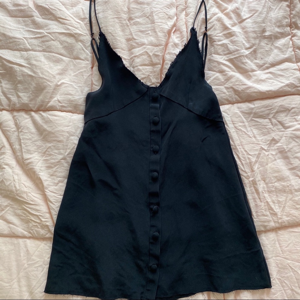 Are You Am I Issa Silk Mini Dress